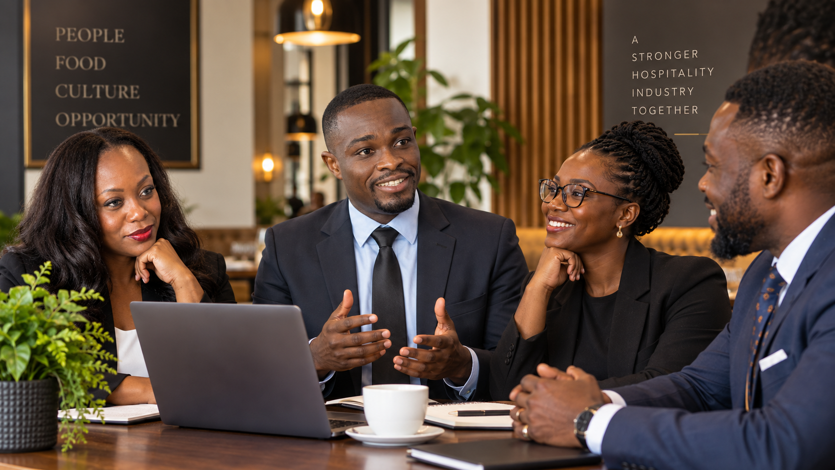Ghanaian hospitality professionals working together to strengthen the foodservice industry